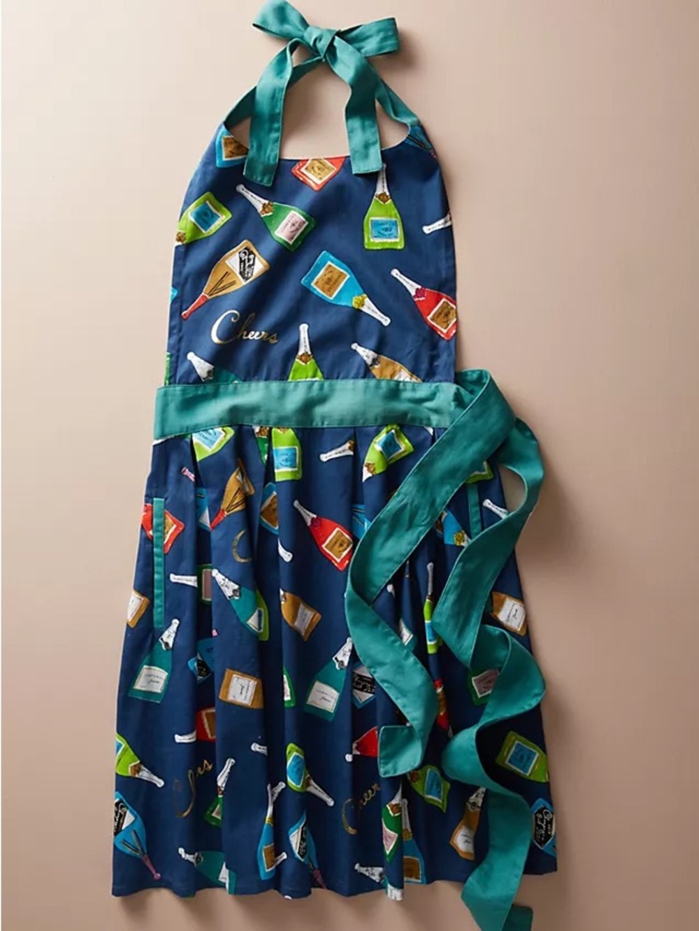 Anthropologie Danielle Kroll Champagne Apron